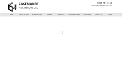 Desktop Screenshot of casemakerpacking.co.uk